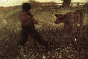 Winslow Homer, Shi Xingzi a small calf